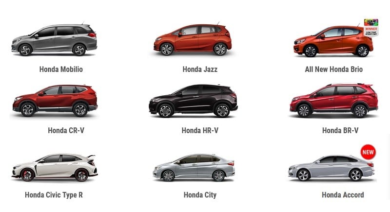 Daftar Harga Mobil Honda Termahal di Pasar Indonesia